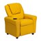 Emma and Oliver Contemporary Kids Recliner with Cup Holder and Headrest